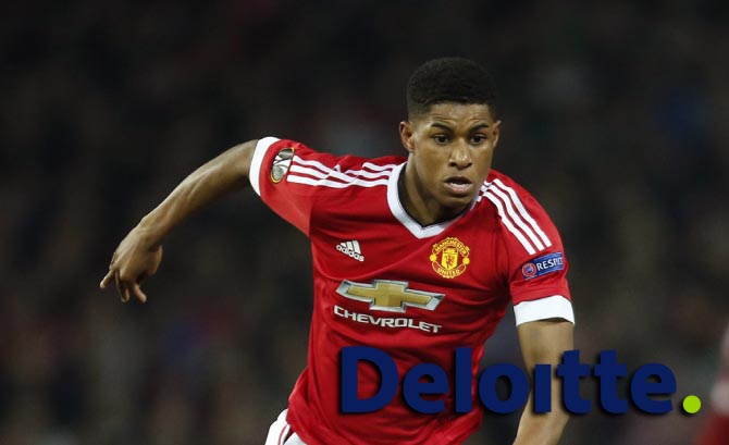 O Manchester United está no topo da Deloitte Football Money League