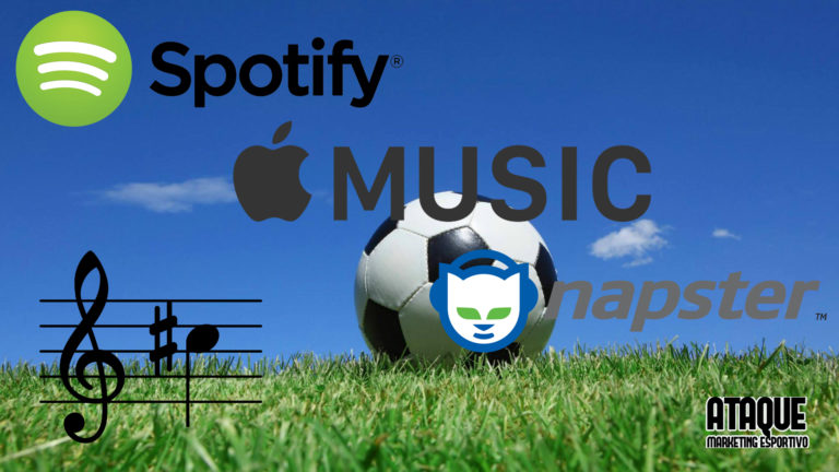 futebol música digital via streaming