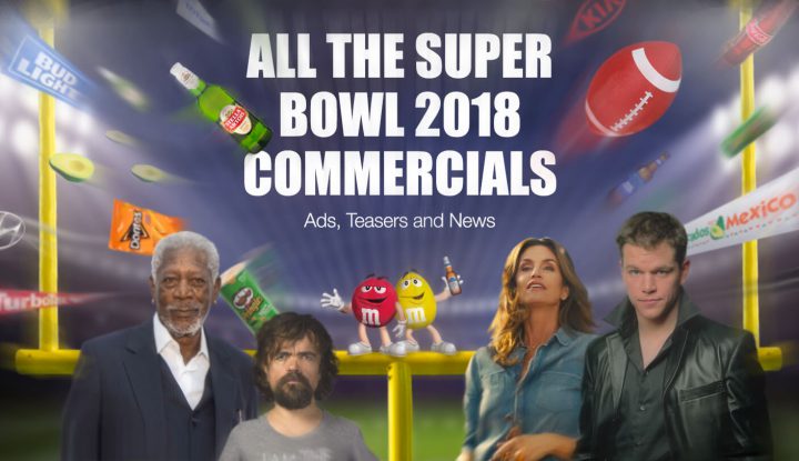 comerciais do Super Bowl 2018