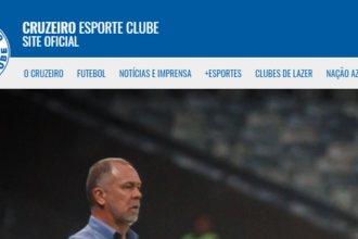 Novo site do Cruzeiro