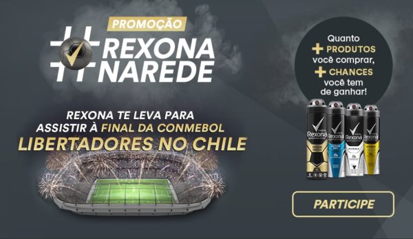 Rexona aposta em Libertadores como um grande ativo