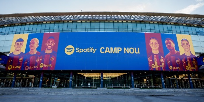 Barcelona e Spotify parceria