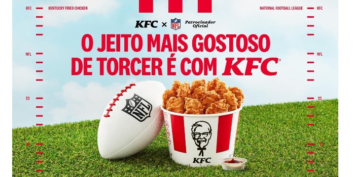 KFC anuncia patrocínio oficial
