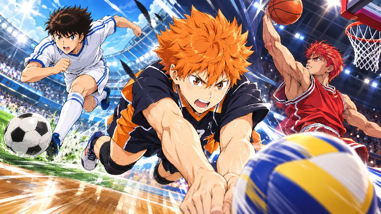 anime de esportes